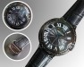 Cartier Ballon Bleu 3001 Black Bezel Watch